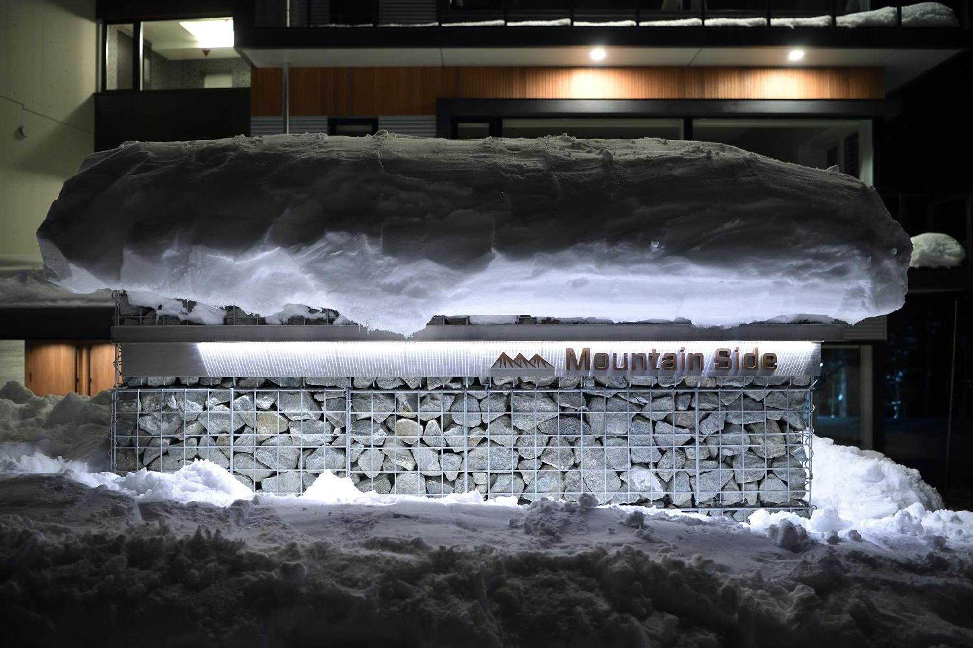 Mountain Side Hakuba Hotel Bagian luar foto